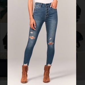 The Super Skinny Ankle High Rise Jean